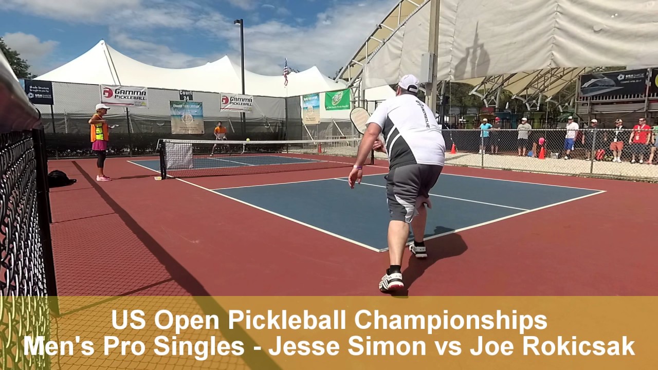 US Open Pickleball ChampionshipsMens Pro Singles YouTube