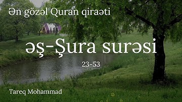 Ən gözəl Quran qiraəti || Şura surəsi 23-53 | Tareq Mohammad | القارئ طارق محمد - سورة الشورى