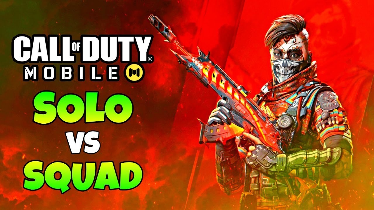 CALL OF DUTY MOBILE SOLO vs SQUAD BATTLE ROYALE GAMEPLAY | COD MOBILE ...