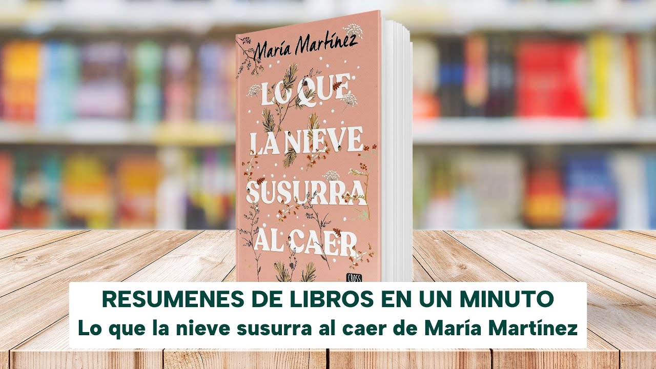 Lo que la nieve susurra al caer : María Martínez: : Libros