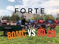 Міні мотоблок Forte 80MC VS Forte 80-G3 (+понижена)