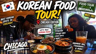 Day 7.CHICAGO’S HIDDEN FOOD SPOTS.BEST KOREAN FOOD!🇰🇷🍜