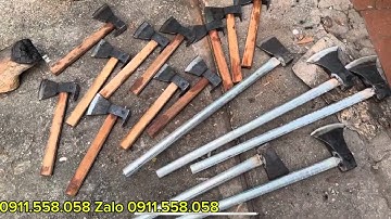 NHÍP XE CỰC SỊN BÚA CỐT PHA 3 CHỨC NĂNG BÚA THÉP NHÍP XE BỔ CỦI