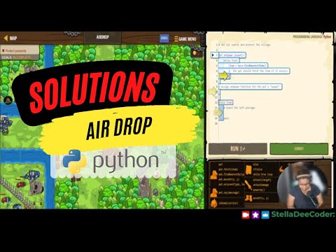 CodeCombat Python | Air Drop