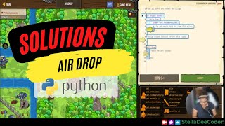 CodeCombat Python | Air Drop