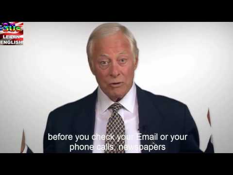 Learning English – Brian tracy tips to structure your day 1 Learning English – Brian tracy tips to structure your day 1