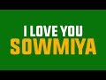 I love you sowmiya  sk  pkmaddy