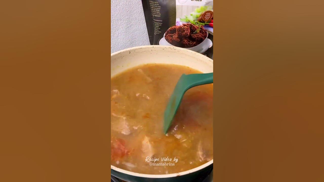 Resep rendang daging kentang, ide masakan sehari hari #shorts #food #resepmasakan