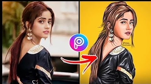 Picsart Portrait Cartoon Photo Editing Tutorial 2021 || Vector portrait || portrait image editing