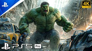 (PS5 PRO) THE INCREDIBLE HULK Gameplay | High Graphics [4K60 FPS HDR] Marvel's Avengers