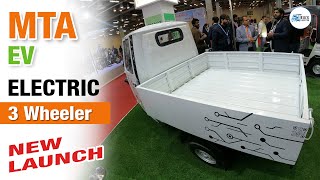 Auto Expo 2023 India | Mta Shera R8 | Electric 3 Wheeler in India | EV Vehicle Launch in India