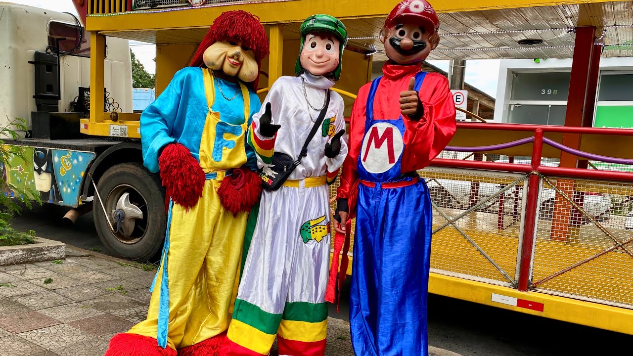 UM DIA DE CHAVES NA CARRETA MEGA TREM