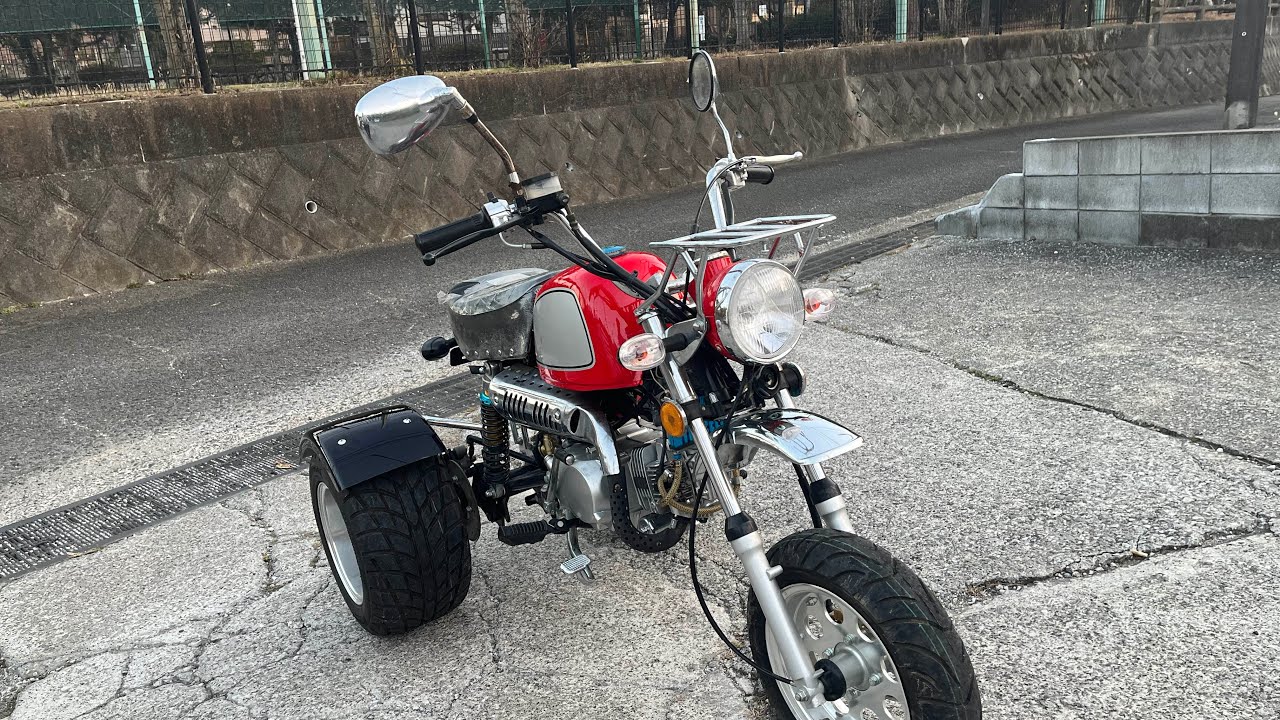 SOLD] 120,000 yen Gorilla-style trike, mileage 4km - YouTube