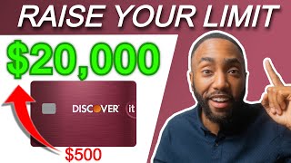 Discover It Credit Limit Increase | Soft Pull and Get APPROVED screenshot 1