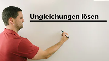 Wie löst man ein Ungleichungssystem?