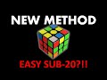 [TUTORIAL IN THE DESCRIPTION] The BEST AND EASIEST way to do F2L: ZETA-SLOTTING [*New Method*] #F2L