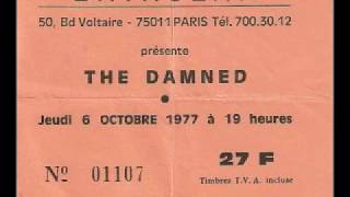 The Damned - Live @ Bataclan Theatre, Paris, France, 10/6/77