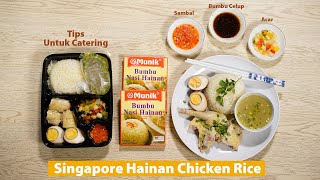 TINGGAL CEMPLUNG RICE COOKER, COCOK BUAT SAHUR ! - NASI AYAM HAINAN VERSI DIET. 