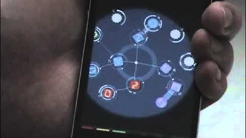 The Reactable (iPhone version) played by wanco