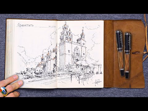 This Sketchbook took SEVEN YEARS to Complete!