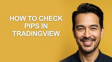 How to Check Pips In Tradingview - KevinHowTo