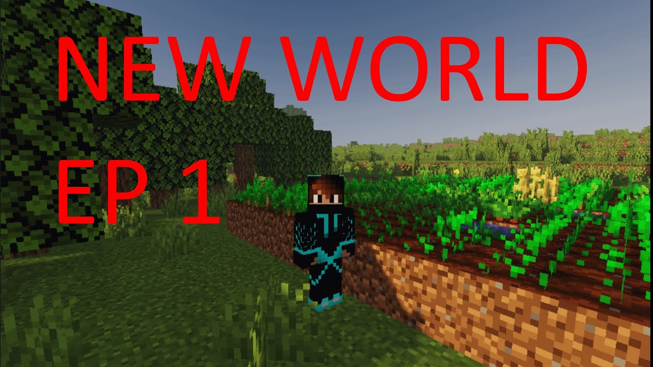 MY MINECRAFT WORLD GOT DELETED ( NEW BEGINNING )( TUTORIAL SERIES 1 ...