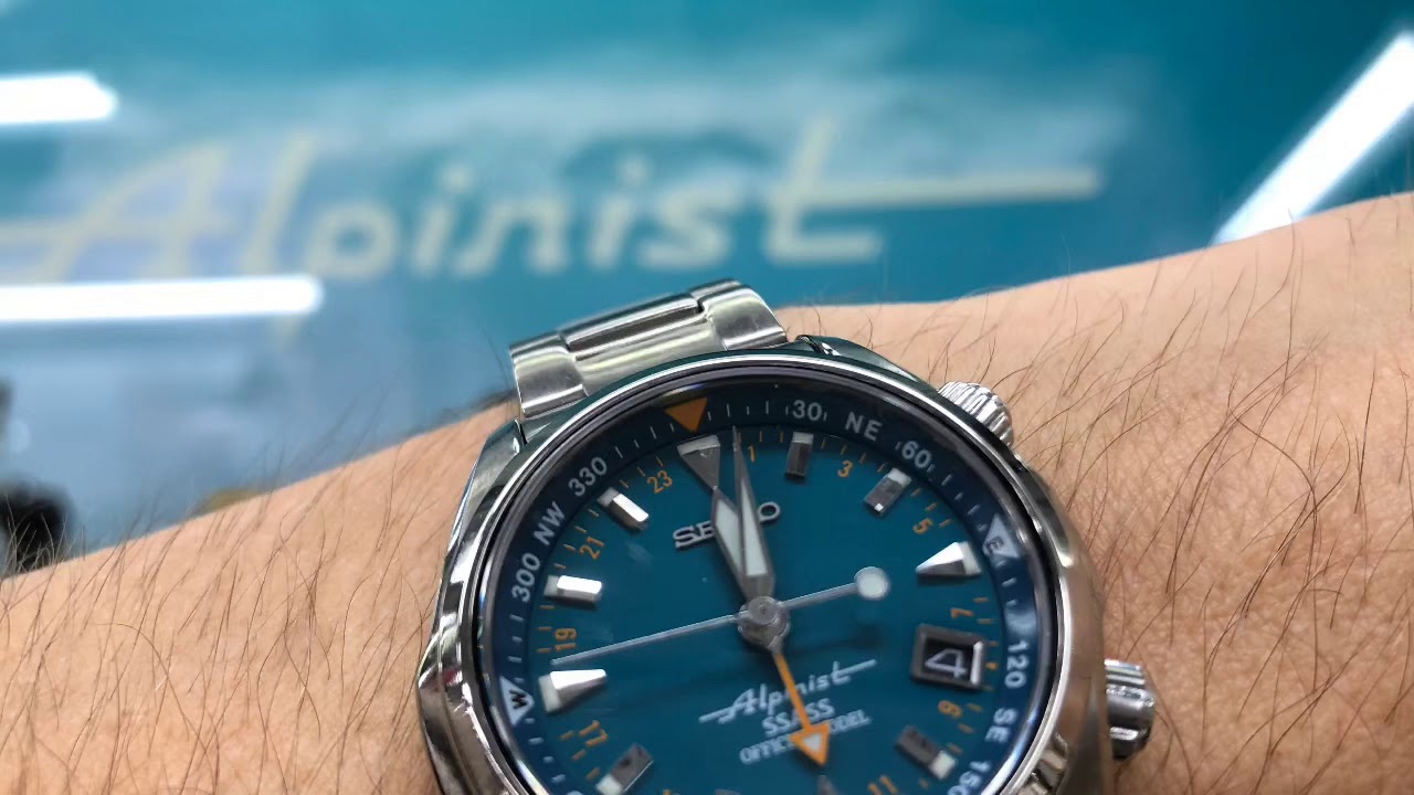 Seiko SSASS Alpinist mod. - YouTube