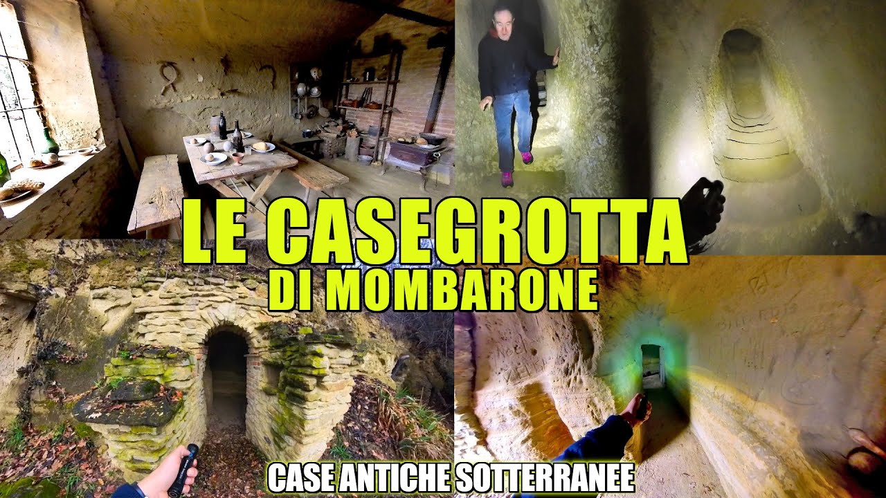 ESPLORIAMO CASE COSTRUITE SOTTO TERRA: LE CASEGROTTA DI MOMBARONE E SONO LIBERAMENTE ACCESSIBILI!