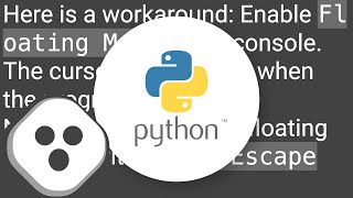 Automatic cursor positioning in Pycharm Guide
