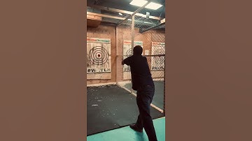 Throwing Axe Target Practice
