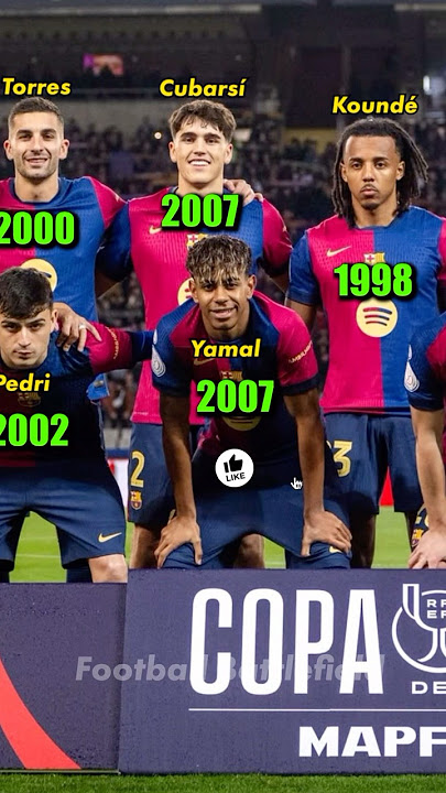 Barcelona squad vs Atletico Madrid (4-4) Copa del Rey Semi-Finals 24/25🔥What year of birth?🤔#barca