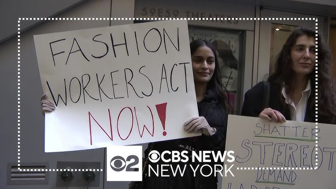 Models Gather In Nyc To Push For Passing Of Fashion Workers Act