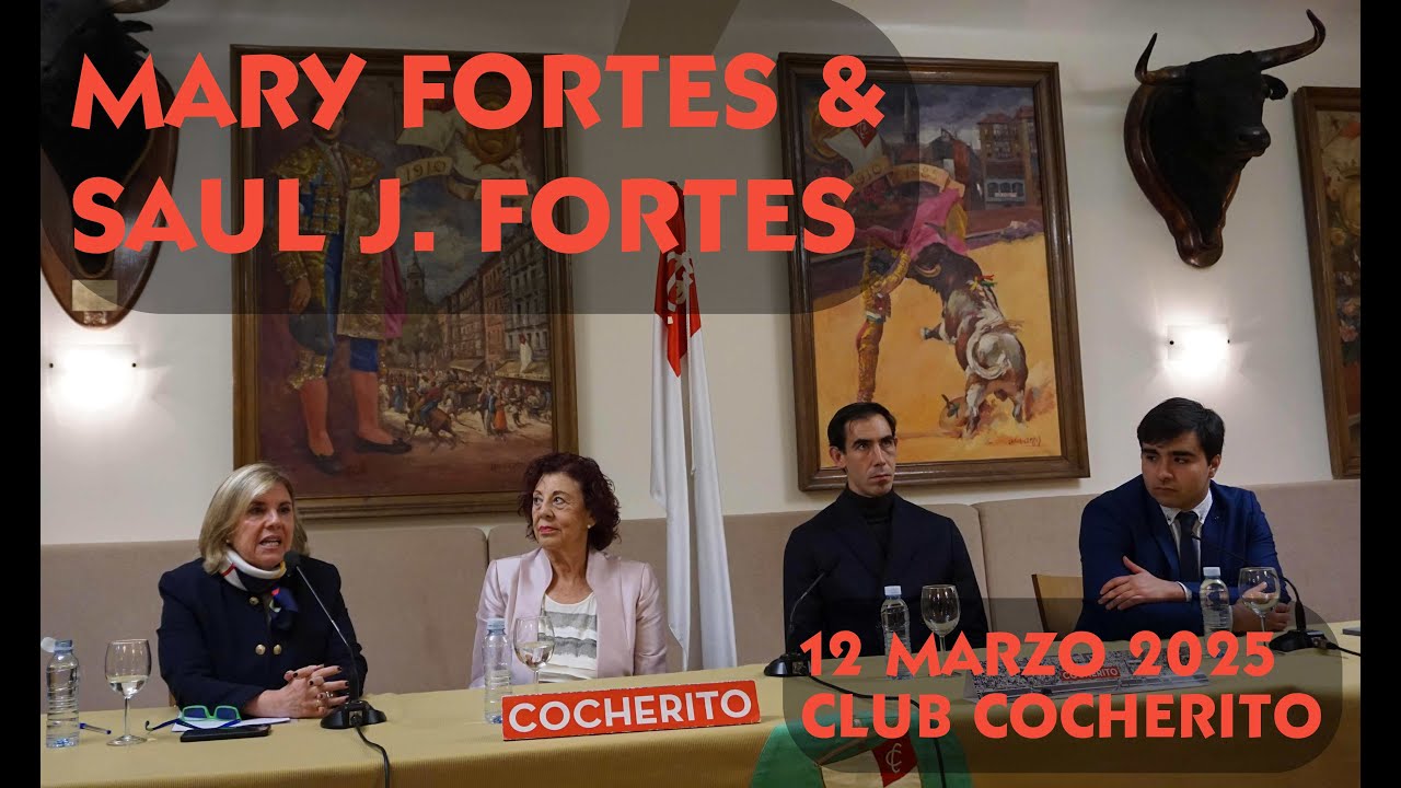 COLOQUIO MARY FORTES Y SAUL J FORTES