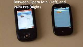 Opera Mini vs Palm Pre screenshot 2