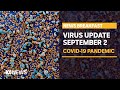 Coronavirus update Sep 2 - Vic State of Emergency, Abbott's comments in England | ABC News