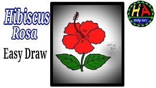 How to draw a hibiscus rosa ( joba) flower. it's the very simple
drawing for any person. use colour of pencil, read & green. so let's
see video tutorial.