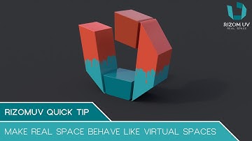RizomUV Quick Tip: Make Real Space Behave Like Virtual Spaces