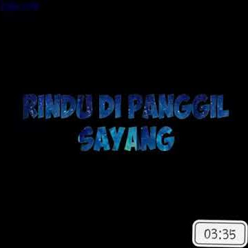 Rindu dipanggil sayang  😭😭