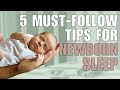 Top 5 newborn sleep tips from a pediatrician mom