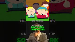 Matt Stone About South Park Characters #shorts #southpark #mattstone