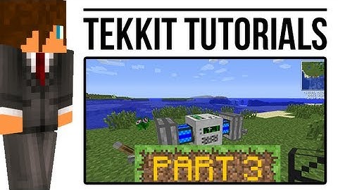 Tekkit Tutorial: Mining Well (BuildCraft)