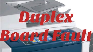 Xerox 5855 duplex unit not working|xerox duplexer|How fix duplex print