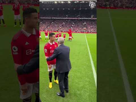 Sir Alex Reunited With Ronaldo And De Gea ❤️