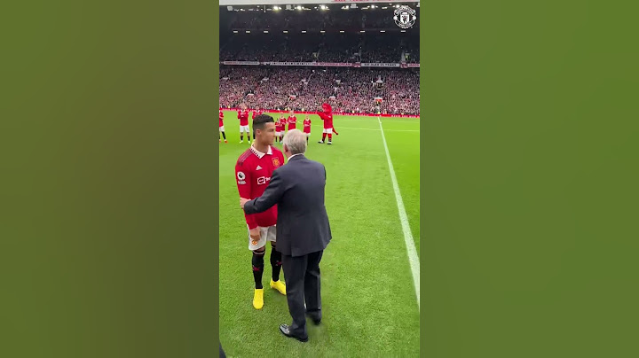 Sir Alex Reunited With Ronaldo And De Gea ❤️