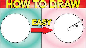 Find the length of an arc of a circle with radius. How to draw math diagram in Corel Draw X7.