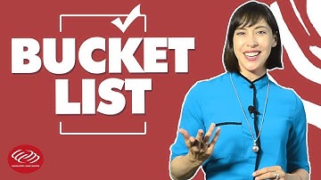 Học tiếng Anh 2 phút mỗi ngày - Bucket list [Cách học tiếng Anh giao tiếp hiệu quả]