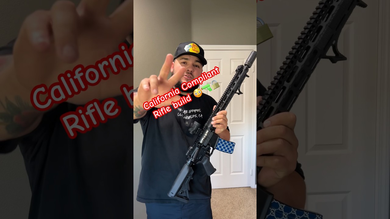 California Compliant Rifle🔫 This is Crazy 😮🔒 