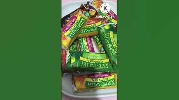THE MOST SATISFYING ASMR SOUNDS OF NATURE VALLEY ASSORTED GRANOLA BARS # ASMRSOUNDS #  SHORTS