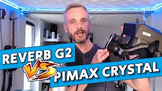 Reverb G2 vs Pimax CRYSTAL - the logical upgrade? @ImmersedRobot