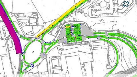 Aimsun model Simulazione Telepass
